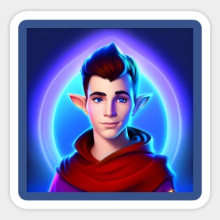 Cian the Astral Elf Sticker